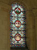 Selles sur Cher, Eglise Notre-Dame-la-Blanche, Vitrail (4)